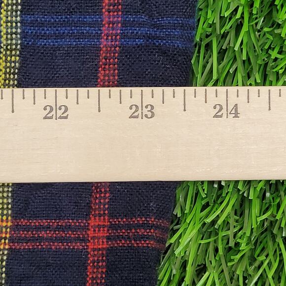 Vintage 90s Van-Heusen Western Plaid Shirt Large 24x29 Baggy - Picture 9 of 11